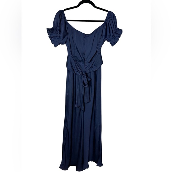 Hello Molly SKY CHILD MAXI DRESS NAVY NWT LG - Picture 7 of 8